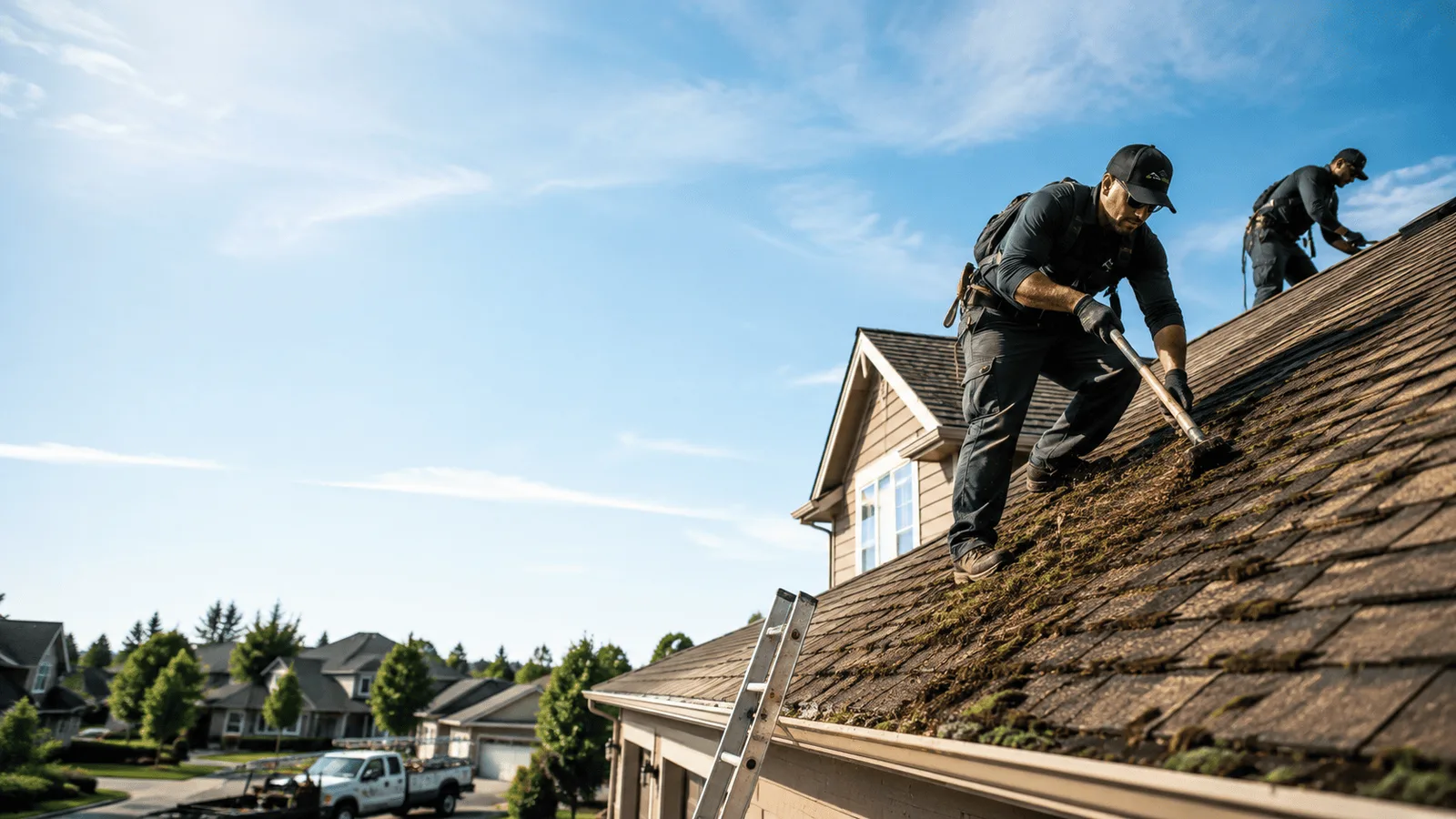 Roof Moss Removal in Henderson, MD near me